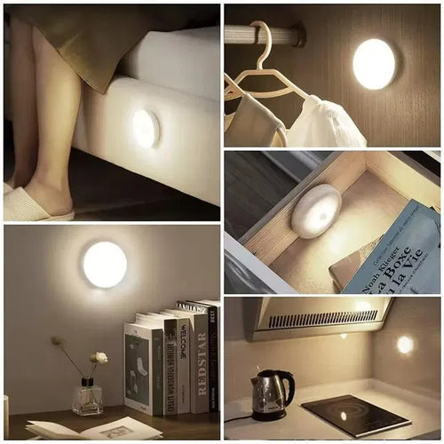 Rechargeable Motion Sensor LED Lights – Pack of 2